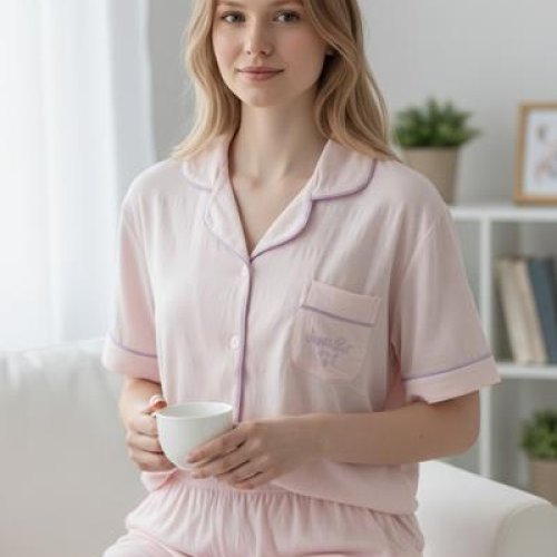 Пижама Trikotag (L-2XL) T401 pink (лето) Trikotag T401 pink