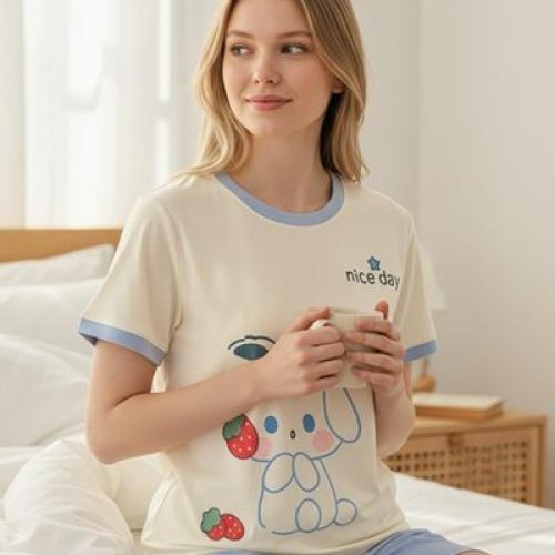 Пижама Trikotag (M-2XL) T419 beige (лето) Trikotag T419 beige