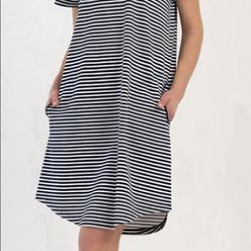 Ночнушка Trikotag (M-2XL) T448 black (лето) Trikotag T448 black