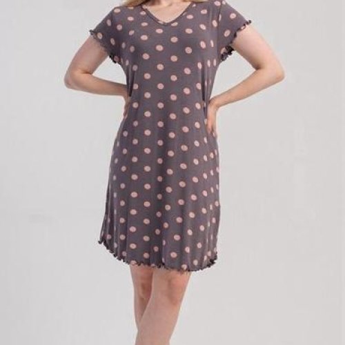 Ночнушка Trikotag (S-XL) T475 grey (лето) Trikotag T475 grey