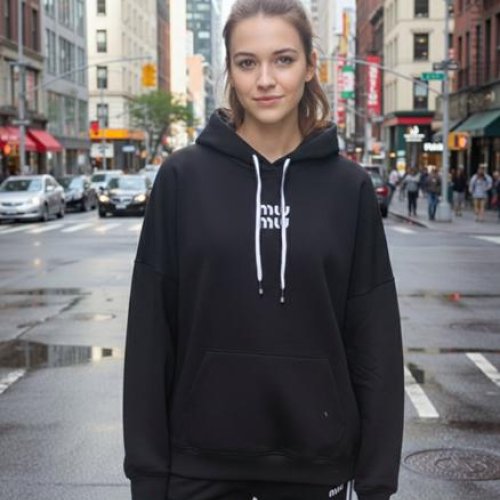 Худи Newe (one size) 53 black (деми) Newe 53 black