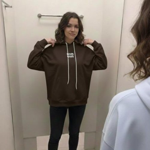 Худи Newe (one size) 53 brown (деми) Newe 53 brown