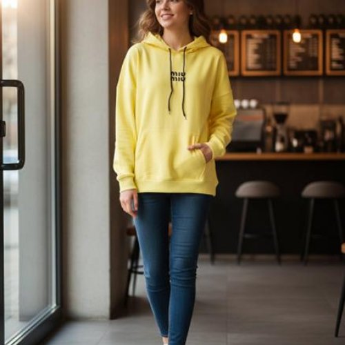 Худи Newe (one size) 53 yellow (деми) Newe 53 yellow