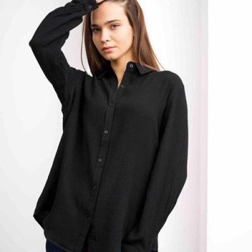 Рубашка Little Secret (one size) 4081 black (деми) Little Secret 4081 black