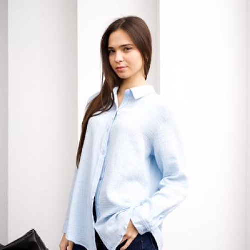 Рубашка Little Secret (one size) 4081 l.blue (деми) Little Secret 4081 l.blue