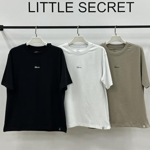 Футболка Little Secret (M-XL) 500319 black (лето) Little Secret 500319 black