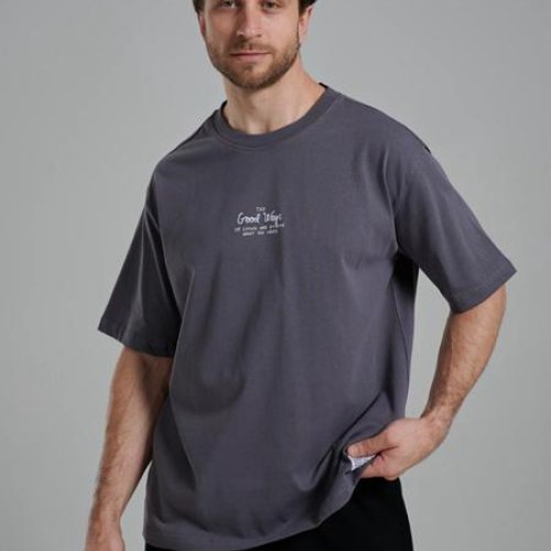 Футболка Little Secret (M-XL) 500321 grey (лето) Little Secret 500321 grey