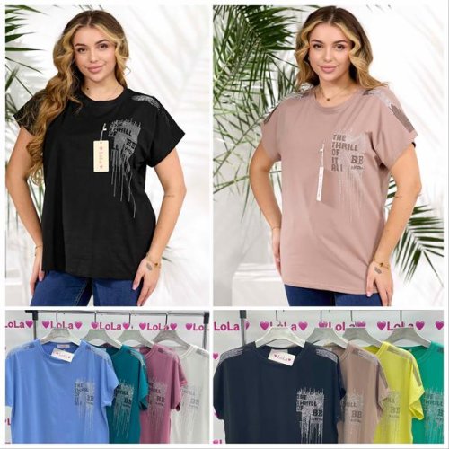Футболка Lola (50-54) LL534 mix (лето) Lola LL534 mix