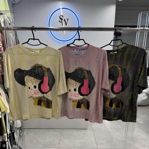 Футболка Saint Wish (one size) 1230-1 mix (лето) Saint Wish 1230-1 mix