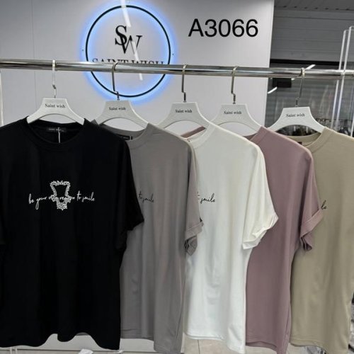 Футболка Saint Wish (L-XL) A3066 mix (лето) Saint Wish A3066 mix