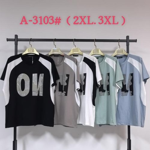 Футболка Saint Wish (2XL-3XL) A3103 mix (лето) Saint Wish A3103 mix