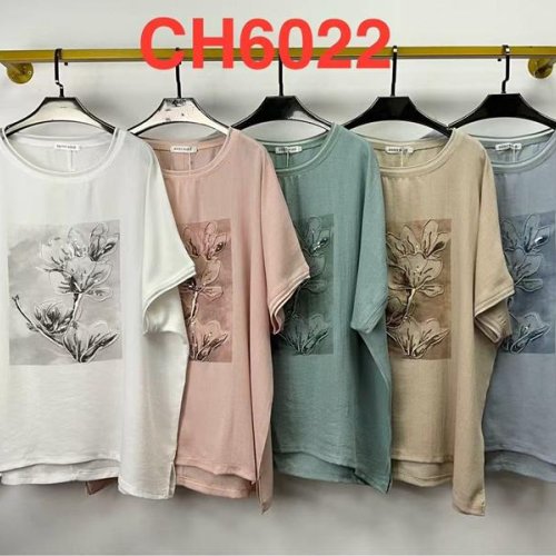 Футболка Saint Wish (5XL-6XL) CH6022 mix (лето) Saint Wish CH6022 mix