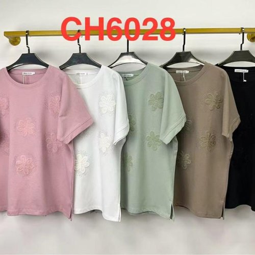 Футболка Saint Wish (XL-2XL) CH6028 mix (лето) Saint Wish CH6028 mix