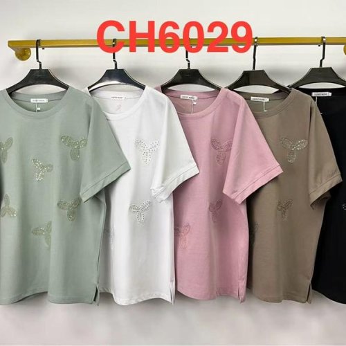 Футболка Saint Wish (2XL-3XL) CH6029 mix (лето) Saint Wish CH6029 mix