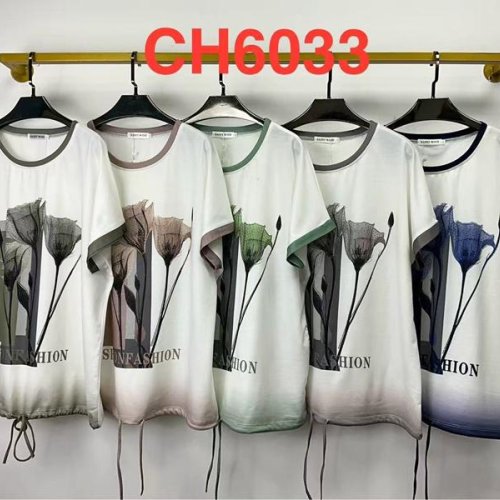 Футболка Saint Wish (2XL-3XL) CH6033 mix (лето) Saint Wish CH6033 mix