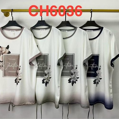 Футболка Saint Wish (4XL-5XL) CH6036 mix (лето) Saint Wish CH6036 mix