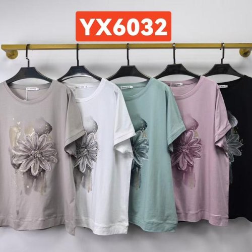 Футболка Saint Wish (3XL-4XL) YX6032 mix (лето) Saint Wish YX6032 mix