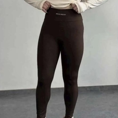 Лосины Sport style (2XL-4XL) 5000-1 brown (деми) Sport style 5000-1 brown