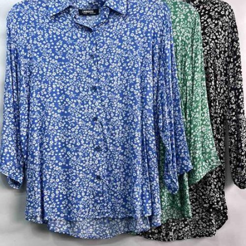 Рубашка Emsweekis (one size) E1580 l.blue (деми) Emsweekis E1580 l.blue