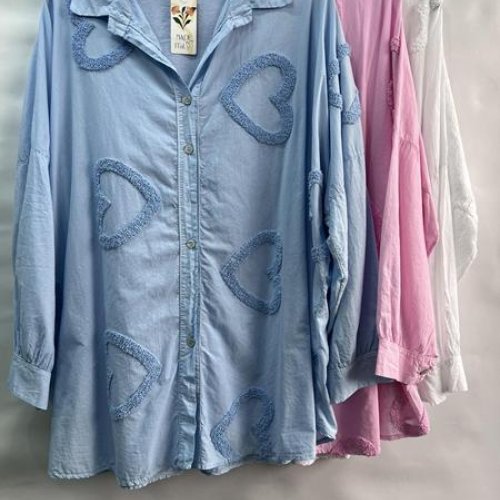 Рубашка Emsweekis (54-58) E1527 pink (деми) Emsweekis E1527 pink