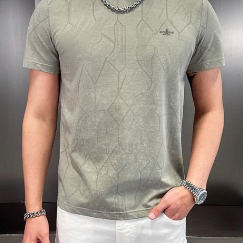 Футболка F.T.H (L-4XL) F969 olive (лето) F.T.H F969 olive