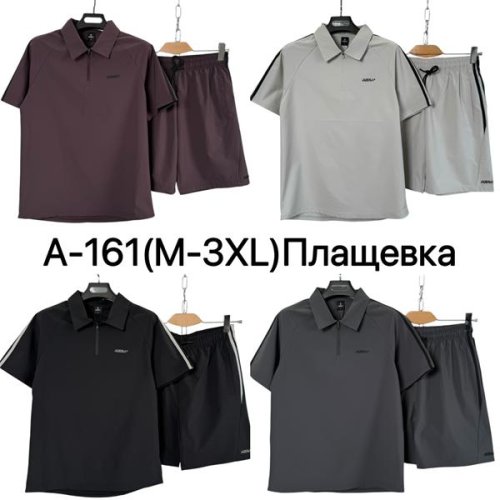 Костюм Ale-Ate (M-3XL) A161 black (лето) Ale-Ate A161 black