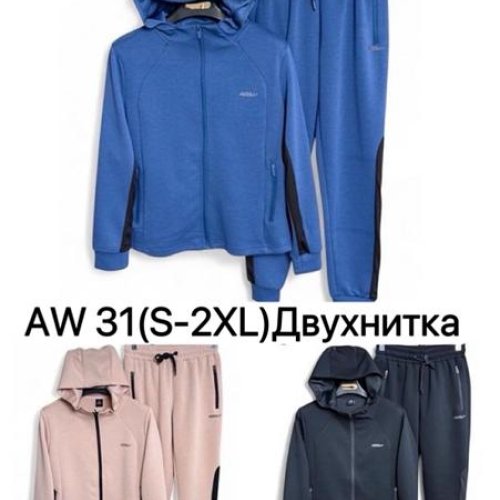 Костюм спорт Ale-Ate (S-2XL) AW31 blue (деми) Ale-Ate AW31 blue