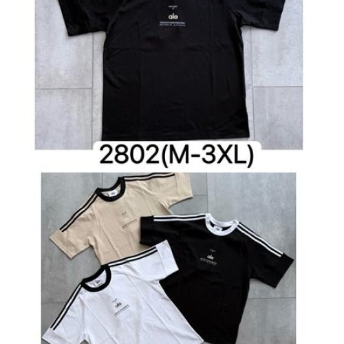 Футболка Ale-Ate (M-3XL) 2802 beige (лето) Ale-Ate 2802 beige