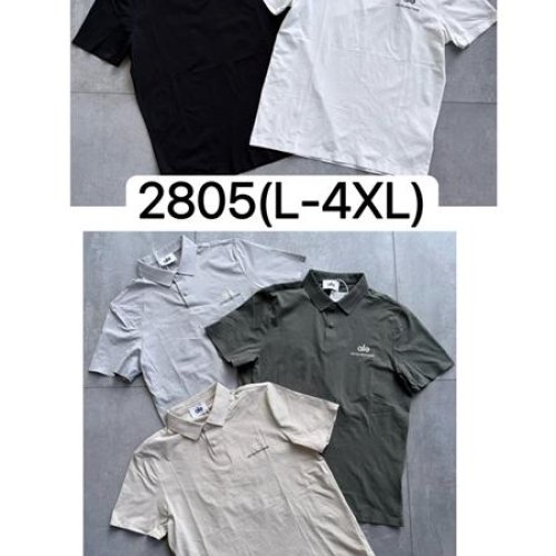 Футболка Ale-Ate (L-4XL) 2805 white (лето) Ale-Ate 2805 white