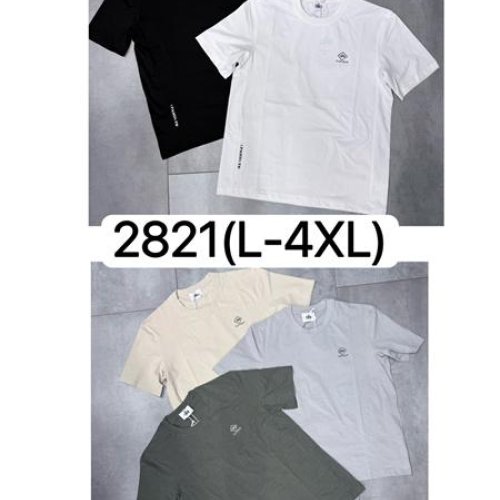 Футболка Ale-Ate (L-4XL) 2821 white (лето) Ale-Ate 2821 white