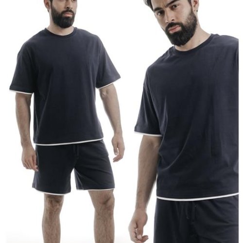 Костюм спорт Annet (48-56) YT7050 navy (лето) Annet YT7050 navy