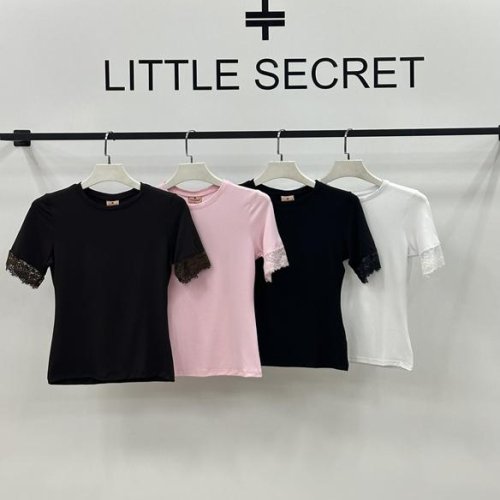 Футболка Little Secret (S-L) 1057 pink (лето) Little Secret 1057 pink