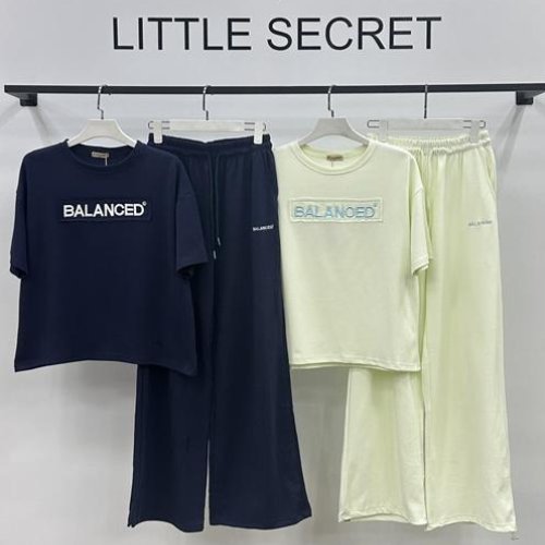 Костюм спорт Little Secret (M-XL) 2980-1 navy (лето) Little Secret 2980-1 navy