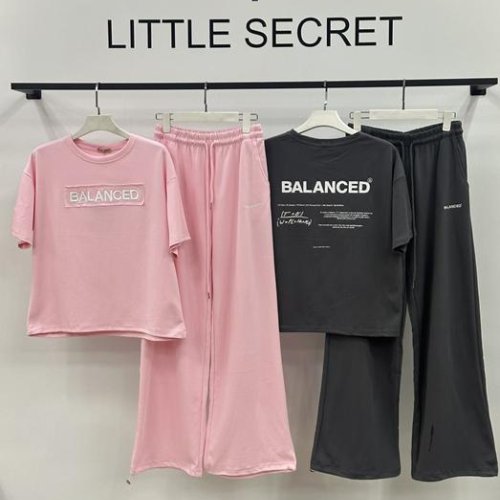 Костюм спорт Little Secret (M-XL) 2980-1 pink (лето) Little Secret 2980-1 pink