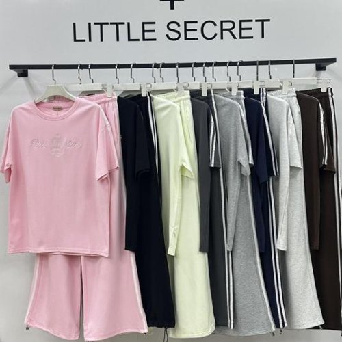 Костюм спорт Little Secret (M-XL) 3038 navy (лето) Little Secret 3038 navy