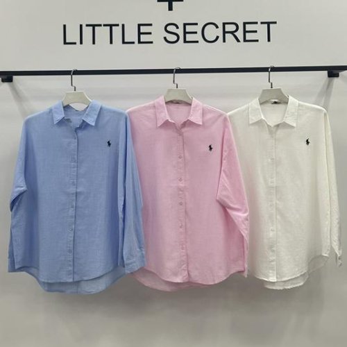 Рубашка Little Secret (one size) 4131 white (деми) Little Secret 4131 white