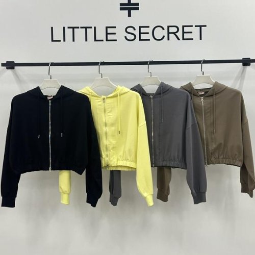 Кофта спорт Little Secret (S-L) 500335 black (деми) Little Secret 500335 black