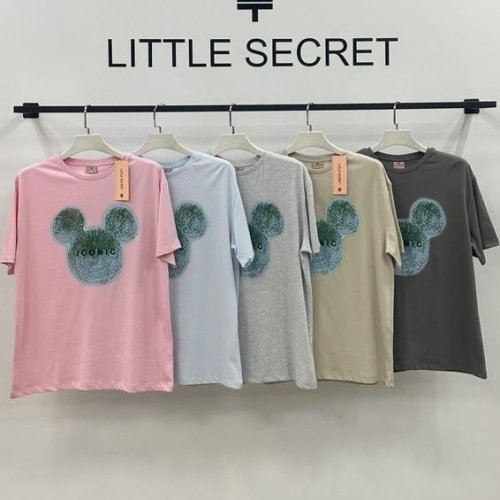 Футболка Little Secret (one size) 500448 l.grey (лето) Little Secret 500448 l.grey