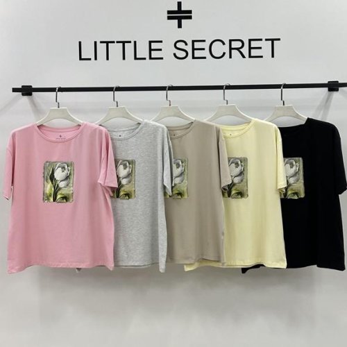 Футболка Little Secret (one size) 500511 l.grey (лето) Little Secret 500511 l.grey