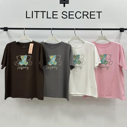 Футболка Little Secret (one size) 500513 grey (лето) Little Secret 500513 grey