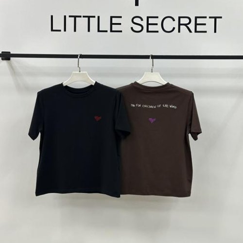 Футболка Little Secret (S-L) 500543 black (лето) Little Secret 500543 black