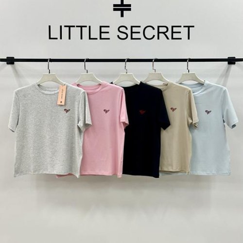 Футболка Little Secret (S-L) 500543 l.blue (лето) Little Secret 500543 l.blue