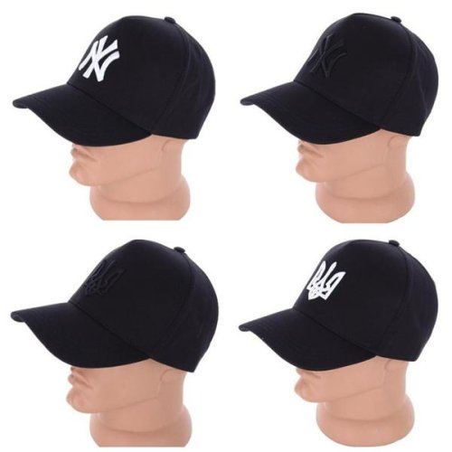 Кепка Mabi (56-62) 0125 black (лето) Mabi 0125 black