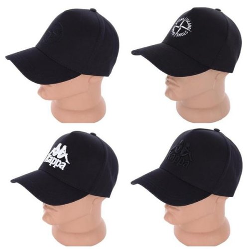 Кепка Mabi (56-62) 0124 black (лето) Mabi 0124 black