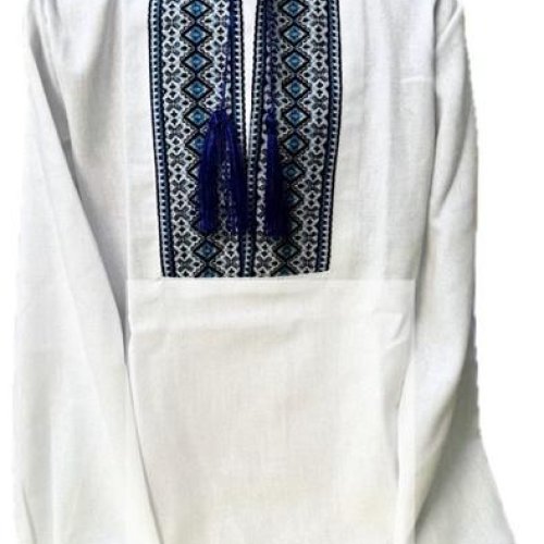 Вышиванка Надийка (7-12) ND738-711 white (деми) Надийка ND738-711 white