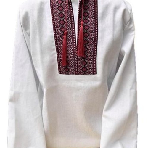 Вышиванка Надийка (7-12) ND739-711 white (деми) Надийка ND739-711 white