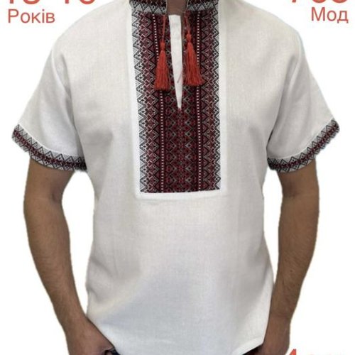 Вышиванка Надийка (13-16) ND812-765 black (лето) Надийка ND812-765 black