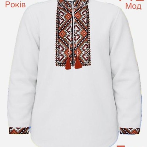 Вышиванка Надийка (6-12) ND819-712 black (деми) Надийка ND819-712 black