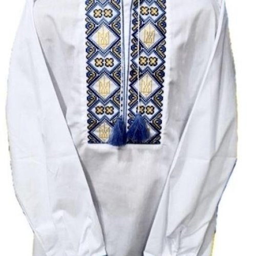 Вышиванка Надийка (2-6) ND850-236 white (деми) Надийка ND850-236 white