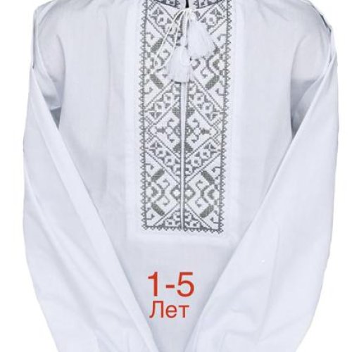 Вышиванка Надийка (1-5) ND851-153 white (деми) Надийка ND851-153 white